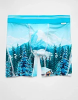 Caleçon boxeur ajusté ultradoux de 6 po paysage hivernal pour hommes AEO