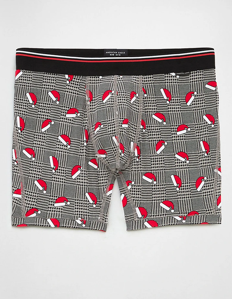 AEO Men's Santa Hats 6" Ultra Soft Boxer Brief