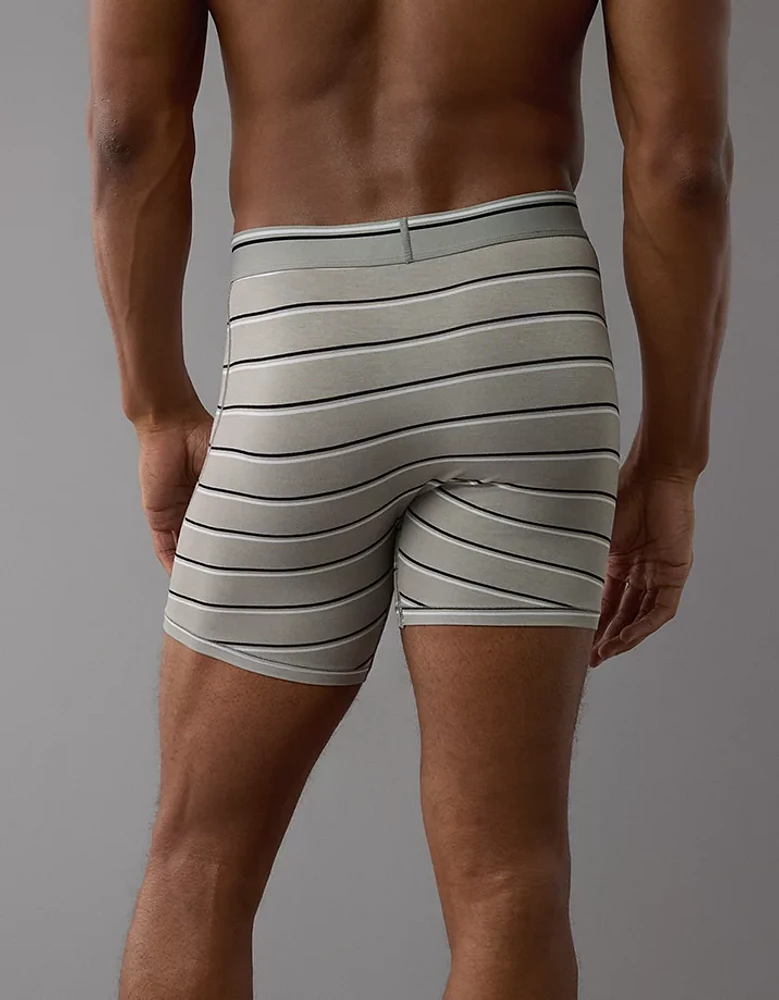 AEO Men's Striped 6" Ultra Soft Boxer Brief