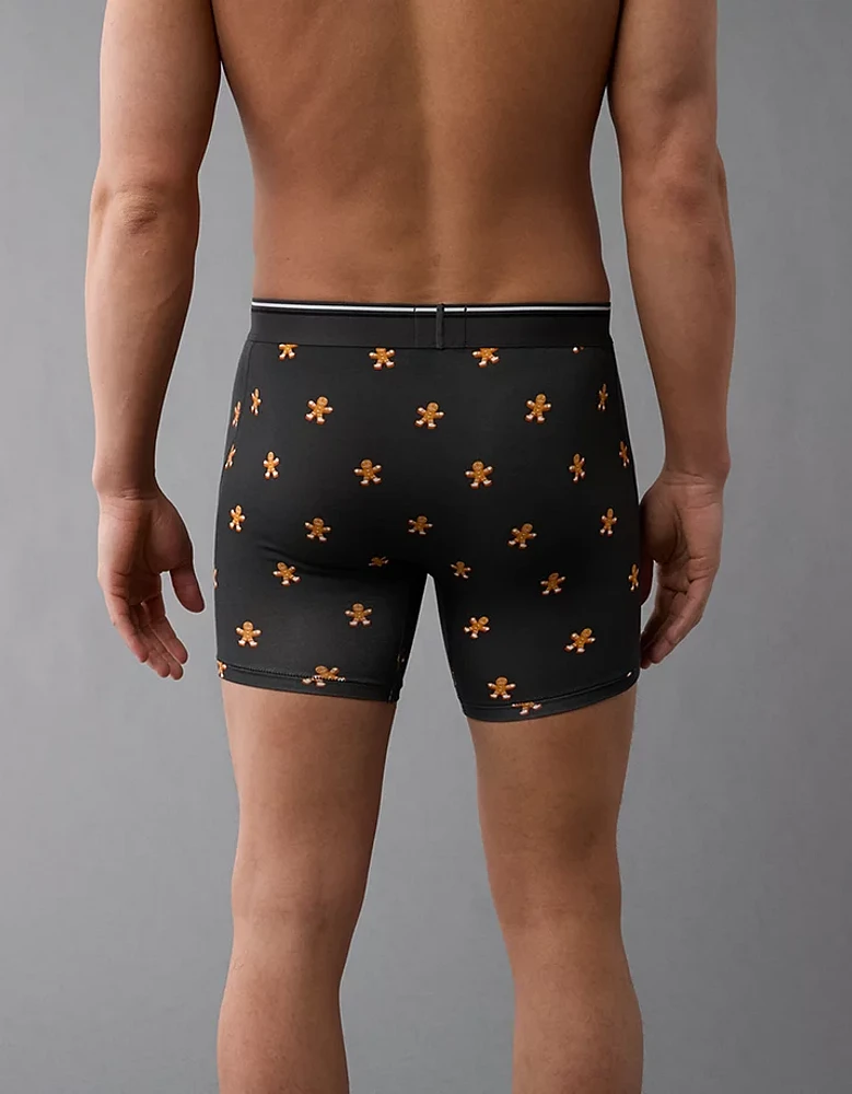 AEO Men's Gingerbread 6" Ultra Soft Boxer Brief