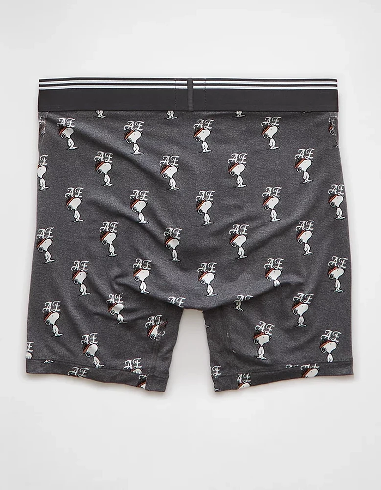 Caleçon boxeur ajusté ultradoux de 6 po Snoopy pour hommes AEO