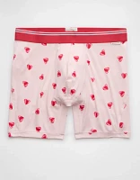Caleçon boxeur ajusté ultradoux de 6 po cœurs la Saint-Valentin pour hommes AEO