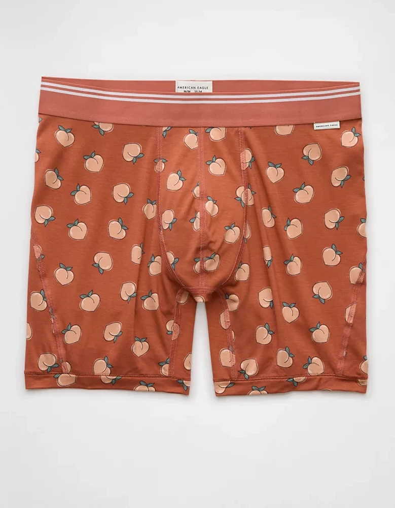 AEO Men's Peaches 6" Ultra Soft Boxer Brief