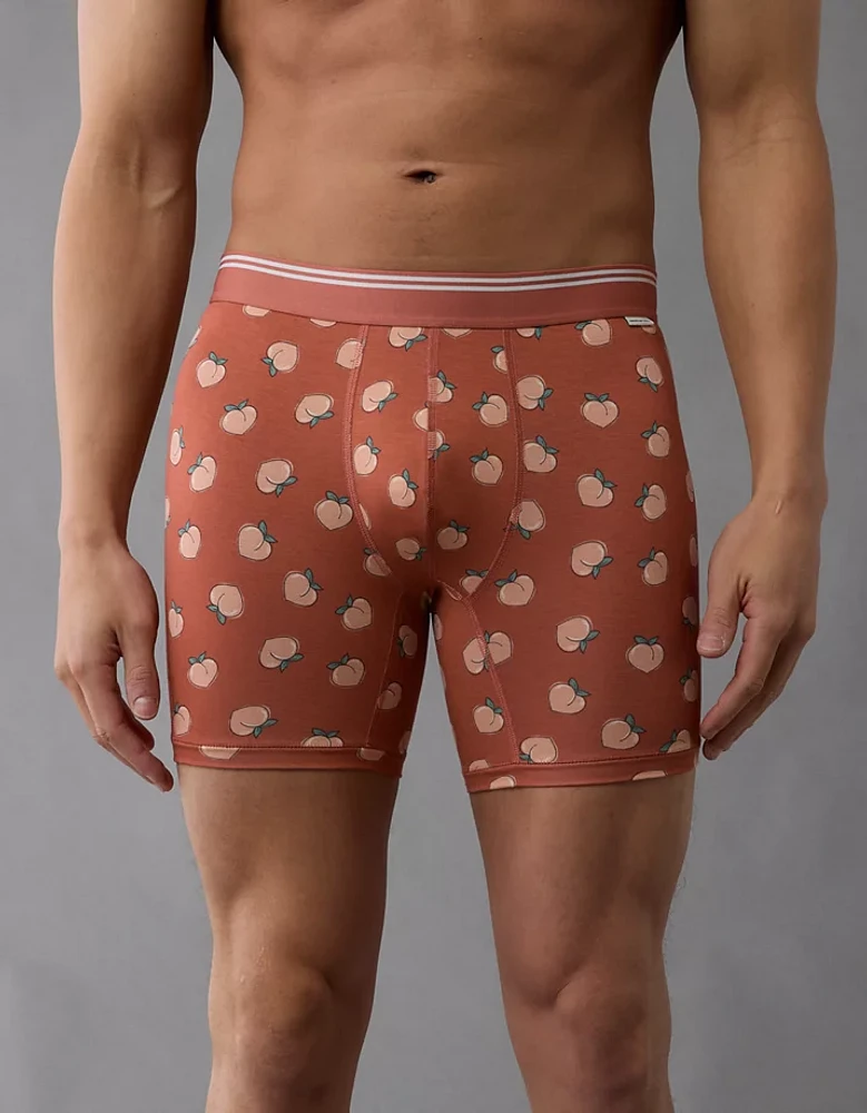 AEO Men's Peaches 6" Ultra Soft Boxer Brief