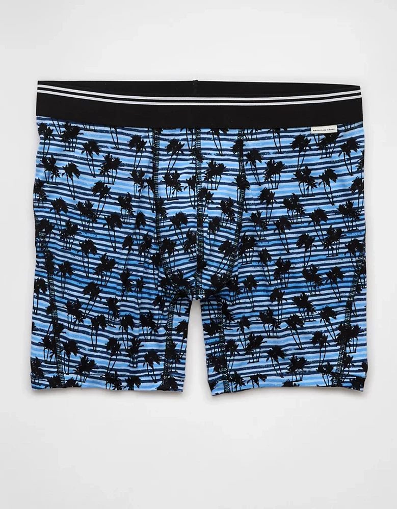 AEO Men's Palm Trees 6" Ultra Soft Boxer Brief