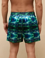 AEO Men's Northern Lights Satin Pocket Boxer Short