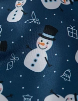 AEO Holiday Snowman Satin Pocket Boxer Short