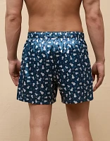 AEO Holiday Snowman Satin Pocket Boxer Short