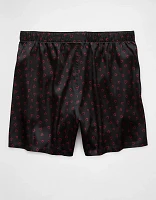 AEO Men's Valentine's Day Hearts Satin Pocket Boxer Short