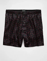 AEO Men's Valentine's Day Hearts Satin Pocket Boxer Short