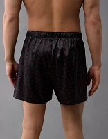 AEO Men's Valentine's Day Hearts Satin Pocket Boxer Short