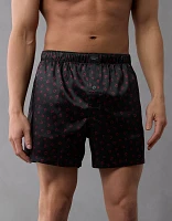 AEO Men's Valentine's Day Hearts Satin Pocket Boxer Short