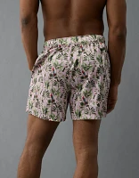 AEO Men's Bird Tapestry Satin Pocket Boxer Short