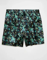 AEO Men's Elephant Tapestry Satin Pocket Boxer Short