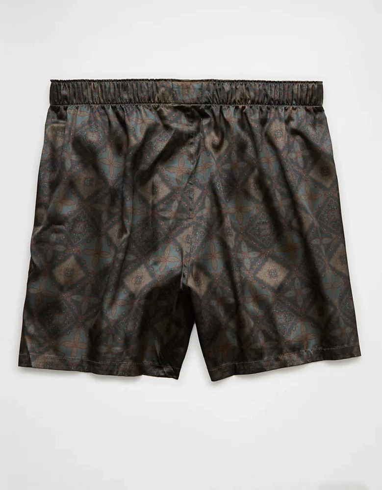 AEO Men's Bandana Satin Pocket Boxer Short
