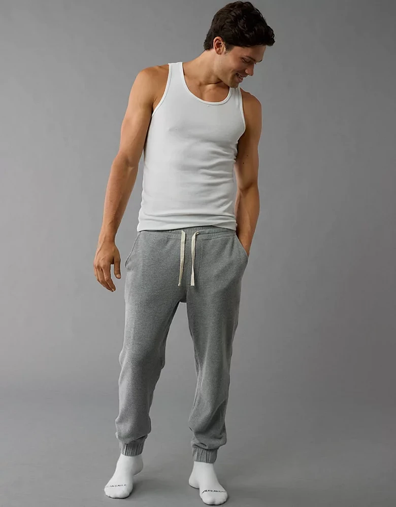 Pantalon de jogging gaufré AE