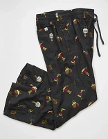 AE Grinch Flannel Lounge Pant