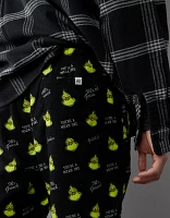 AE Grinch Flannel Lounge Pant