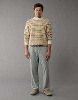Pantalon de détente en tissu bouclette AE