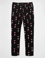 AE Snoopy Valentine's Day Flannel Lounge Pant