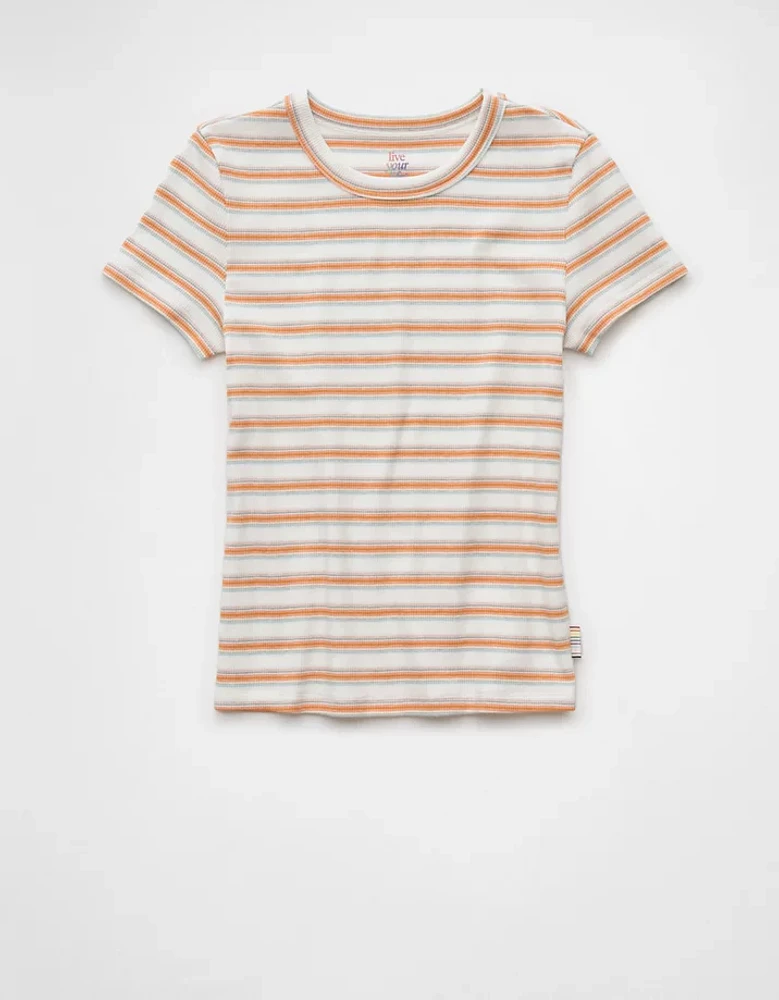 Petit t-shirt rayé Fierté Hey AE