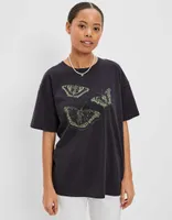 AE Oversized Butterfly Graphic Tee