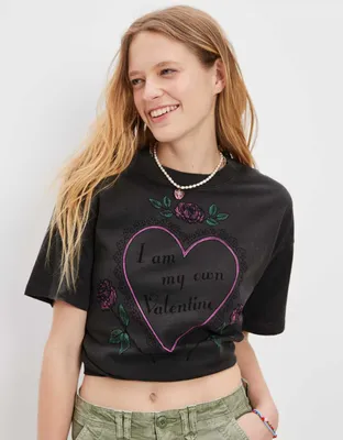 AE Oversized Valentines Day Graphic Tee