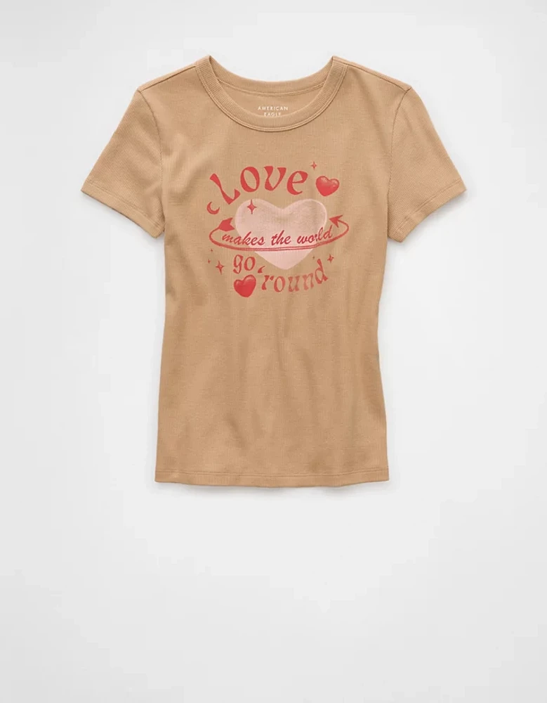 T-shirt à image de la Saint-Valentin Hé bébé AE