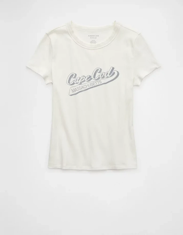 AE Destination Graphic Hey Baby Tee