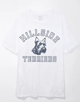 T-shirt surdimensionné à image de sports AE