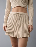 Minijupe en tricot côtelé AE