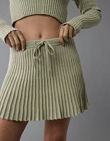 AE Ribbed Knit Mini Skirt
