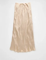 AE High-Waisted Midi Slip Skirt