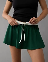 AE High-Waisted Knit Mini Skort