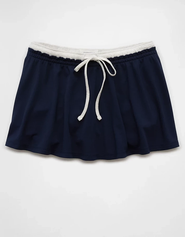 AE High-Waisted Knit Mini Skort
