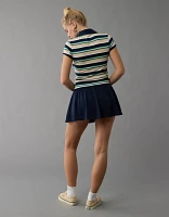 AE High-Waisted Knit Mini Skort