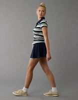 AE High-Waisted Knit Mini Skort
