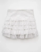 AE High-Waisted Ruffle Mini Skort