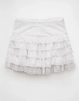 AE High-Waisted Ruffle Mini Skort