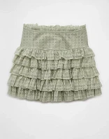 AE High-Waisted Ruffle Mini Skort