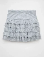 AE High-Waisted Ruffle Mini Skort