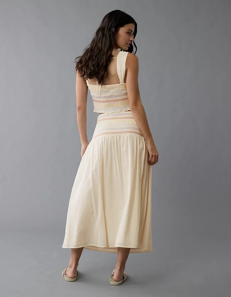 Jupe mi-longue à taille haute de la fierté AE