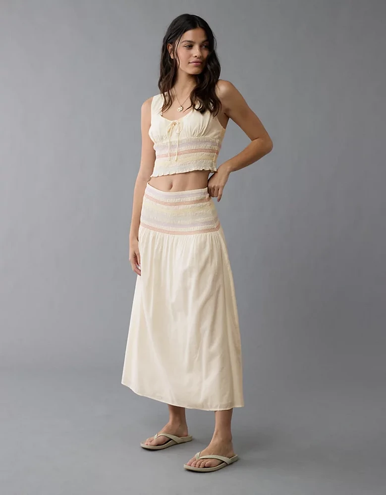 Jupe mi-longue à taille haute de la fierté AE