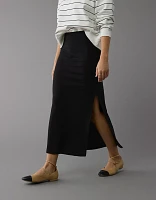 AE High-Waisted Column Maxi Skirt