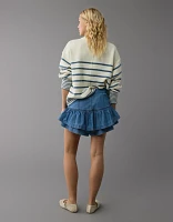 AE Stretch Mini Ruffle Skort