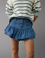 AE Stretch Mini Ruffle Skort