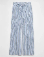 AE Weekend Vibes Linen-Blend Pull-On Pant