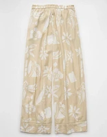 Pantalon à ceinture élastique taille haute AE