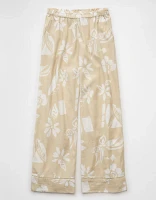Pantalon à ceinture élastique taille haute AE