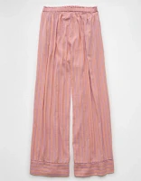 Pantalon à ceinture élastique taille haute AE